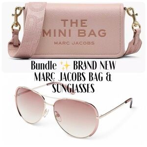 BUNDLE ✨ BRAND NEW MARC JACOBS BAG & SUNGLASSES